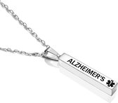 Alzheimer ketting - waarschuwingsketting - SOS ketting - in geval van nood