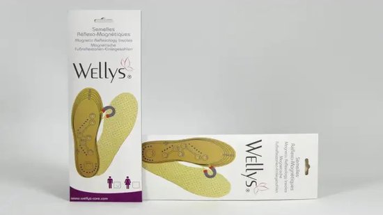 Foto: Wellys magnetic reflexology insoles men 