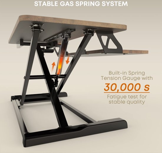 sogesfurniture BHEU-101-MP Adjustable Stand Up Desk Computer Table