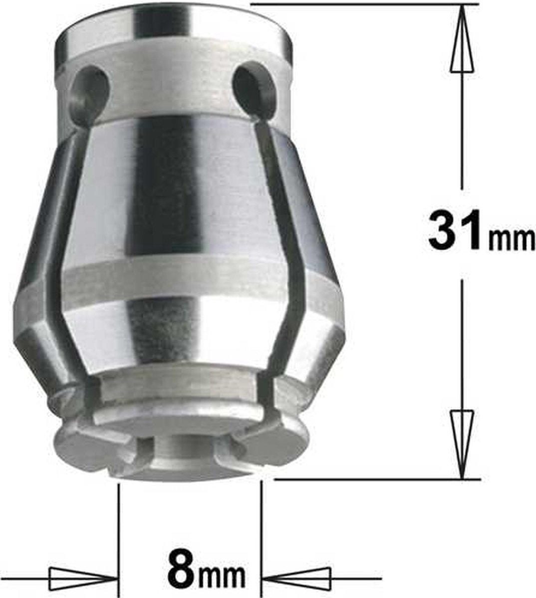 CoCud Mandrin Pince ER11 4 Mm – Pince à Ressort En Acier 40Cr Haute Précision Pour Machine CNC Gravure Et Fraisage, Démontage Facile