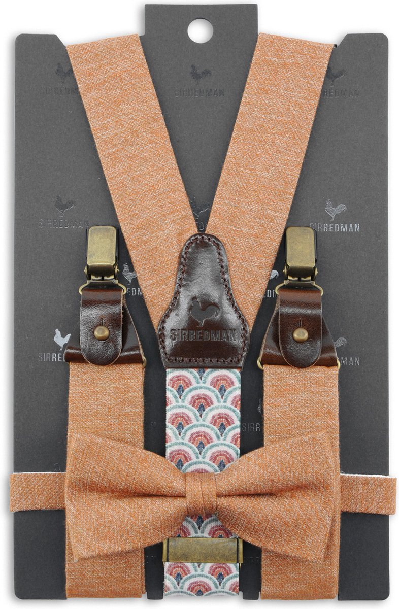 Sir Redman Bretellen Combi Pack Terracotta - Maat - Heren