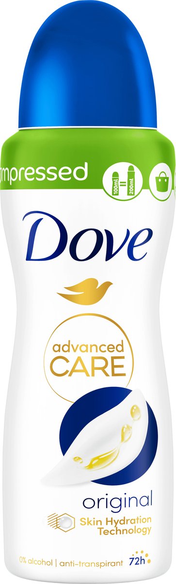 Dove Deo Spray Compressed 100 ml