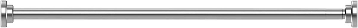 Douchestang - Zilver - 66 cm tot 99 cm - Universeel - Douchestang Uitschuifbaar - Douchestang zonder Boren - Douchestang Verstelbaar - Douchegordijnstang - Gordijnstang