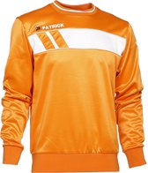 Patrick Impact Sweater Heren - Oranje / Wit | Maat: 3XL