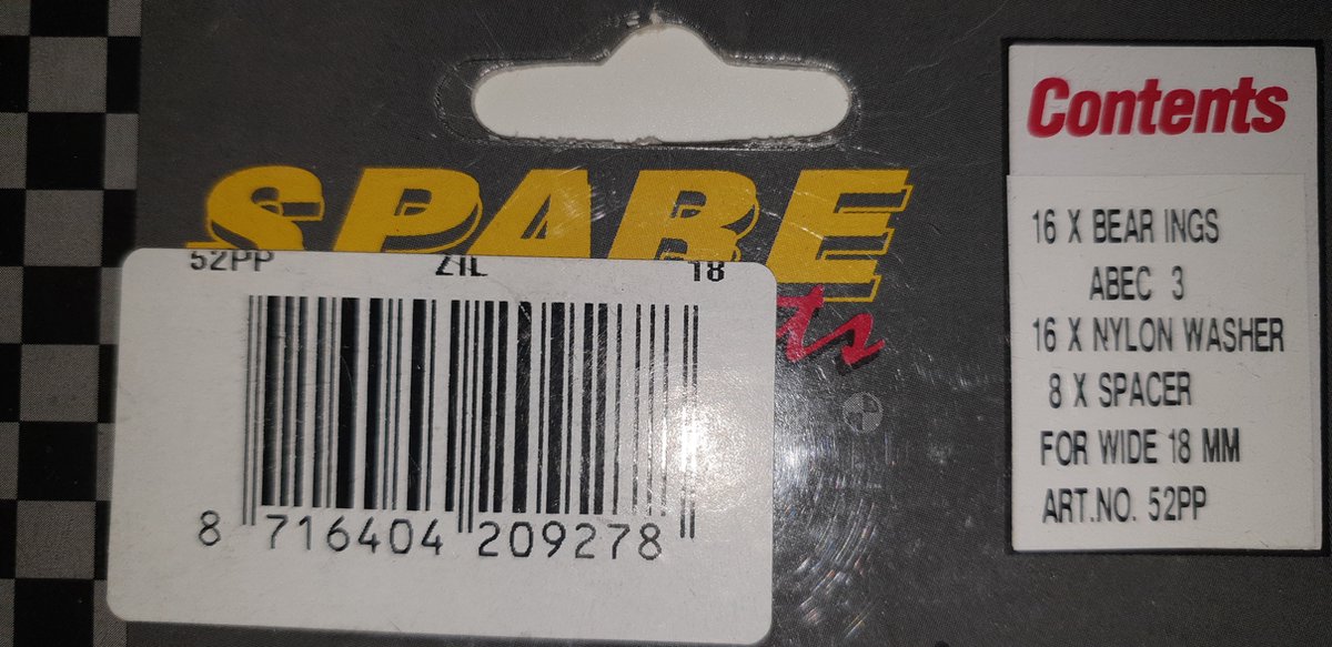 Spare Kogellagers Abec 3 60x18 Mm voor Elektrische Steps - afbeelding 3