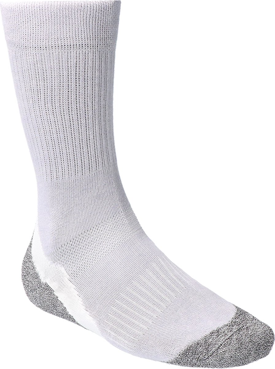 Bata Industrials - 3-Pack - Lady Bamboe Werksokken - Zacht - Vochtregulerend - Anti Zweet - Dames - grijs - 39-42 - 131911101