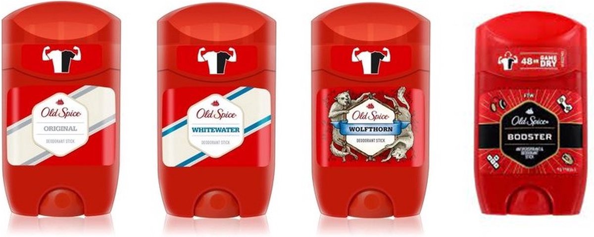 Goedkoopste Old Spice Deo Stick - MIX - Original / Whitewater / Wolfthorn / Booster