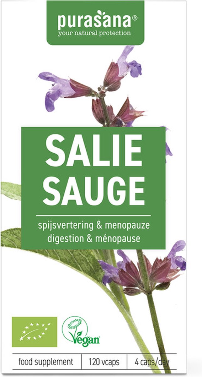 Goedkoopste Bio Salie 295Mg Purasana