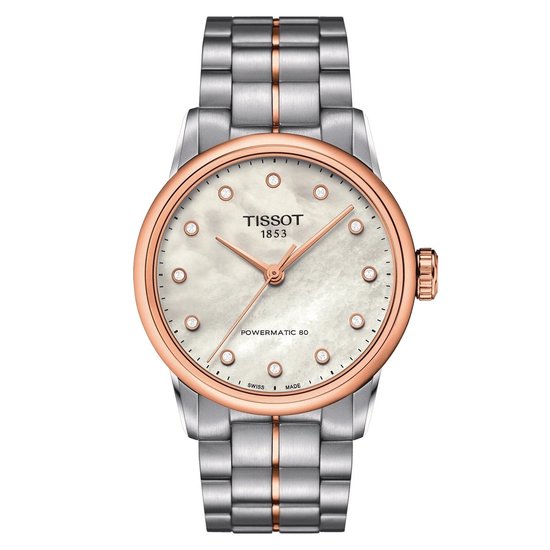 Tissot Luxury Powermatic 80 T0862072211600 Horloge - Staal - Zilverkleurig - Ø 33 mm