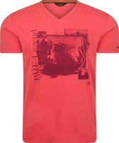 PME Legend - Heren Tee SS Logo Tee Red - Rood - Maat L