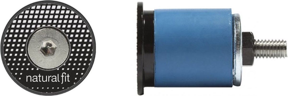 Natural Fit Fit Security stuureindpluggen 18 mm zwart