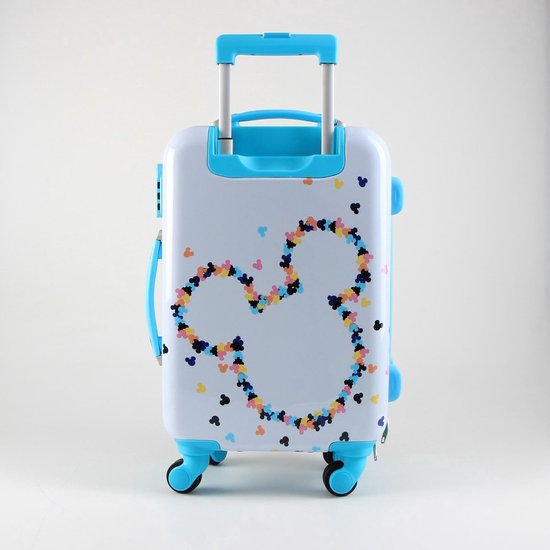 Gemakkelijk Bloesem openbaar Disney Kinderkoffer Handbagage - Kinder Trolley - 55 cm - 42 Liter - ABS -  Micky Mouse... | bol.com