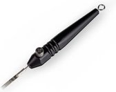 Zwarte Aluminium Handpoke Tool Stick & Poke Tattoo Tool | Extra Grip | Naaldenhouder | PMU | Permanente Make Up | Oefenhuid