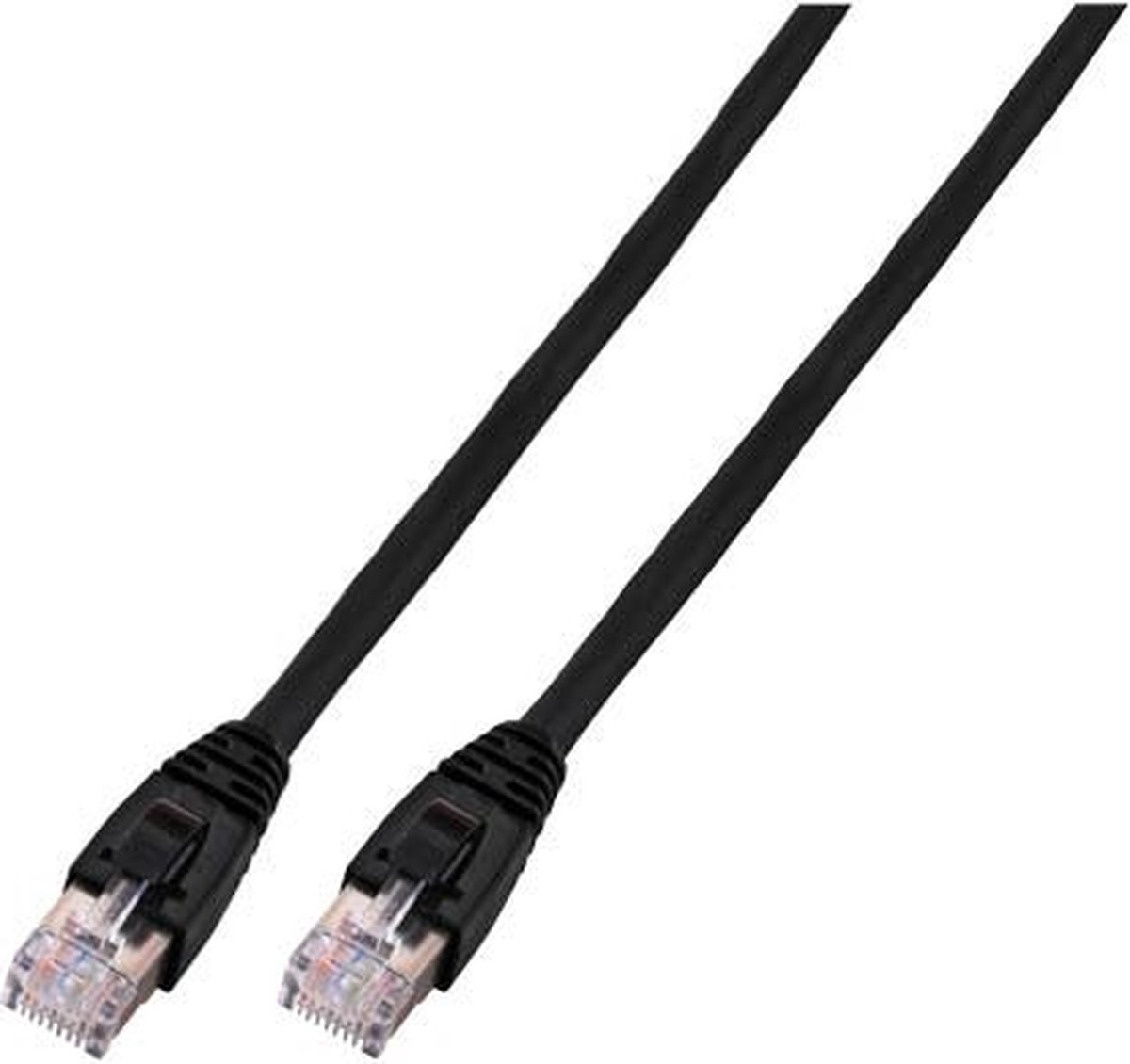 EFB Elektronik 10m Cat6 Patch netwerkkabel Zwart U/UTP (UTP)