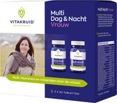 Vitakruid Multi Dag & Nacht Vrouw - 60 tabletten