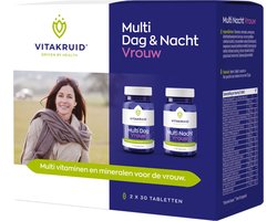 Vitakruid Multi Dag & Nacht Vrouw - 60 tabletten