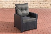 Chaises de jardin Premium - chaise longue outdoor - chaise longue - Lounge - anthracite - 70 x 73 x 82 cm