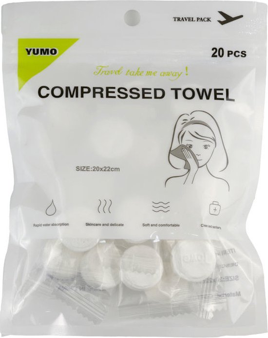 50 Stuks Hand Pop Doekjes, Individuele Reisformaat Handdoekjes Verpakt Wegwerp Droog Nat Vertrek Duwen Towelette Voor Reizen