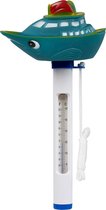 Mega Pool Thermometer met boot Groen - 20 x 5 x 20 cm