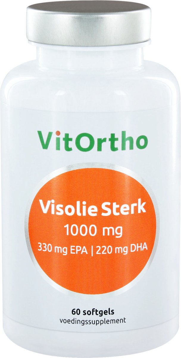 Goedkoopste VitOrtho - Visolie - Sterk 1000 mg - 60 softgels
