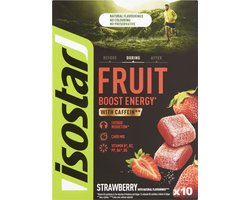 Isostar Energy Fruit Boost Strawberry with Caffeine 10 x 10 g
