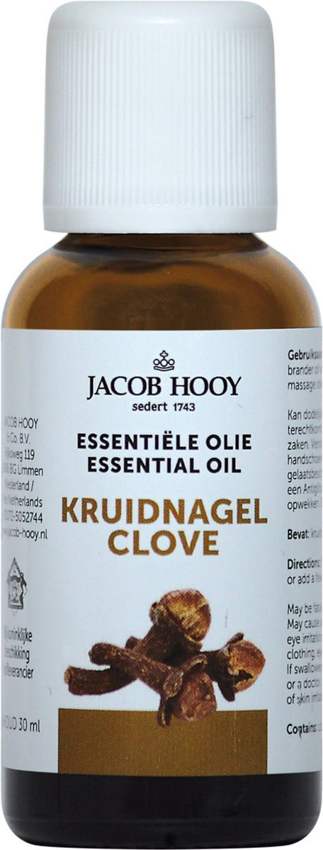 Goedkoopste Jacob Hooy Kruidnagel - 30 ml - Etherische Olie