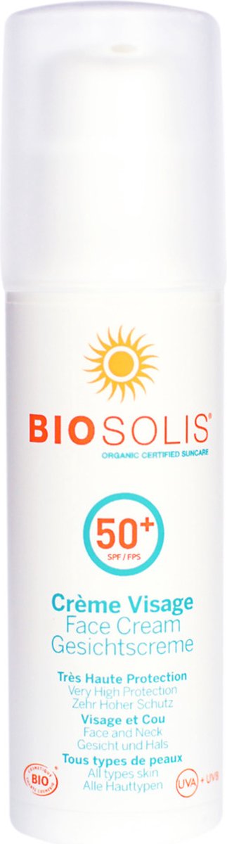 Goedkoopste Biosolis Face cream SPF50 50 Milliliter