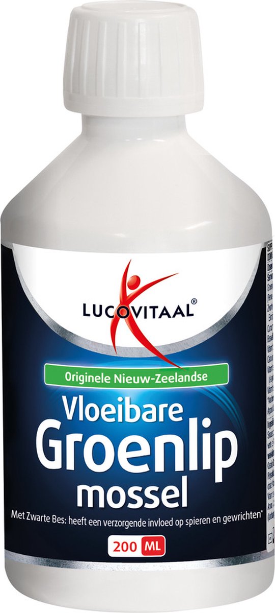 Goedkoopste Lucovitaal Vloeibare Groenlipmossel Voedingssupplement - 200 ml