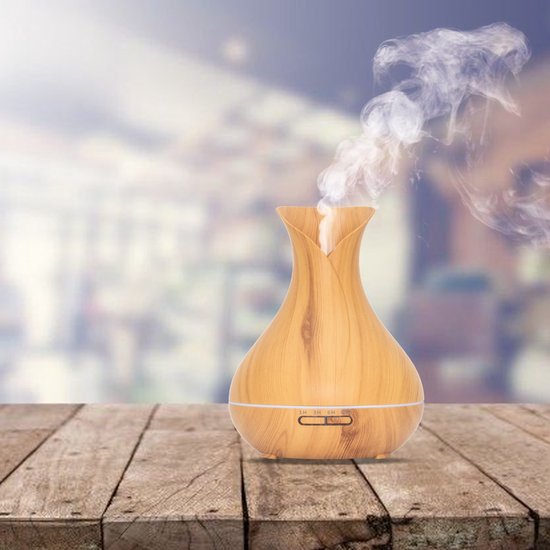 Aroma Diffuser - Vitality Pro - Light Wood | bol