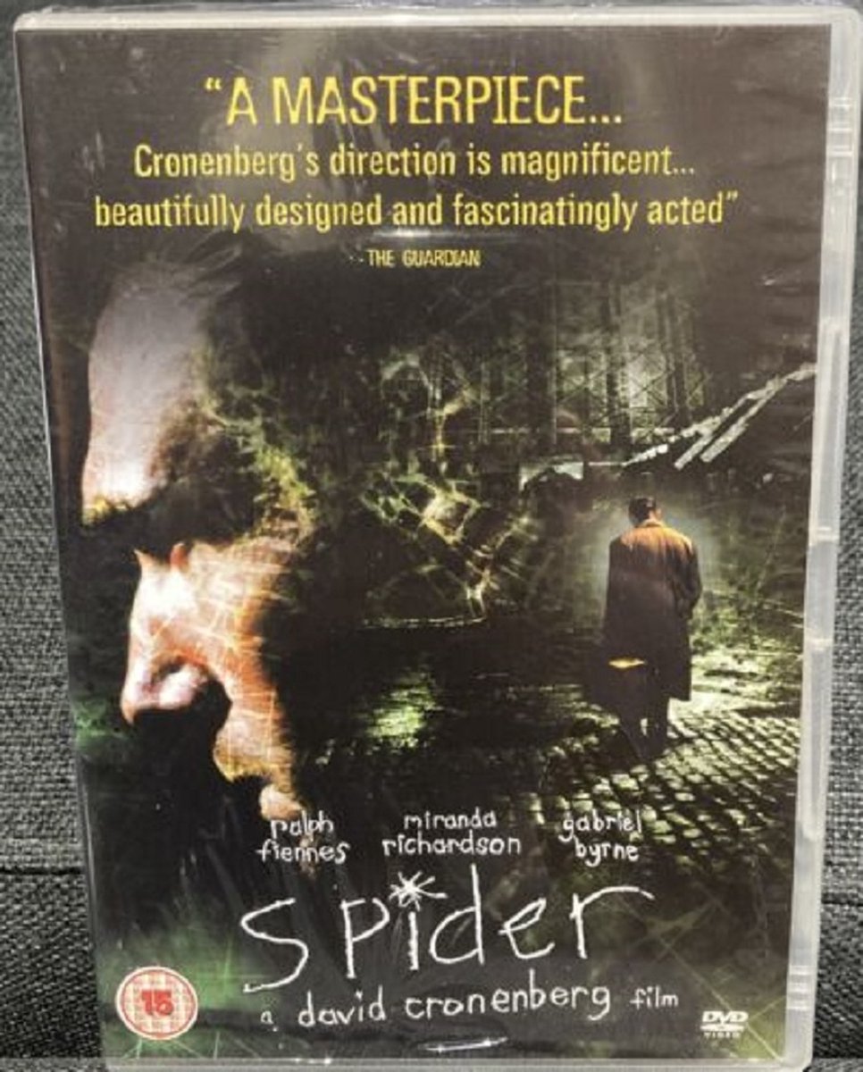 Spider DVD 2003, Good, Gary Reineke, Miranda Richardson, Gabriel Byrne, Lynn..