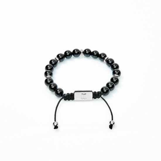 A Beautiful Story armband Energetic Zwarte Onyx goudkleurig A Beautiful Story armband Energetic Zwarte Onyx goudkleurig