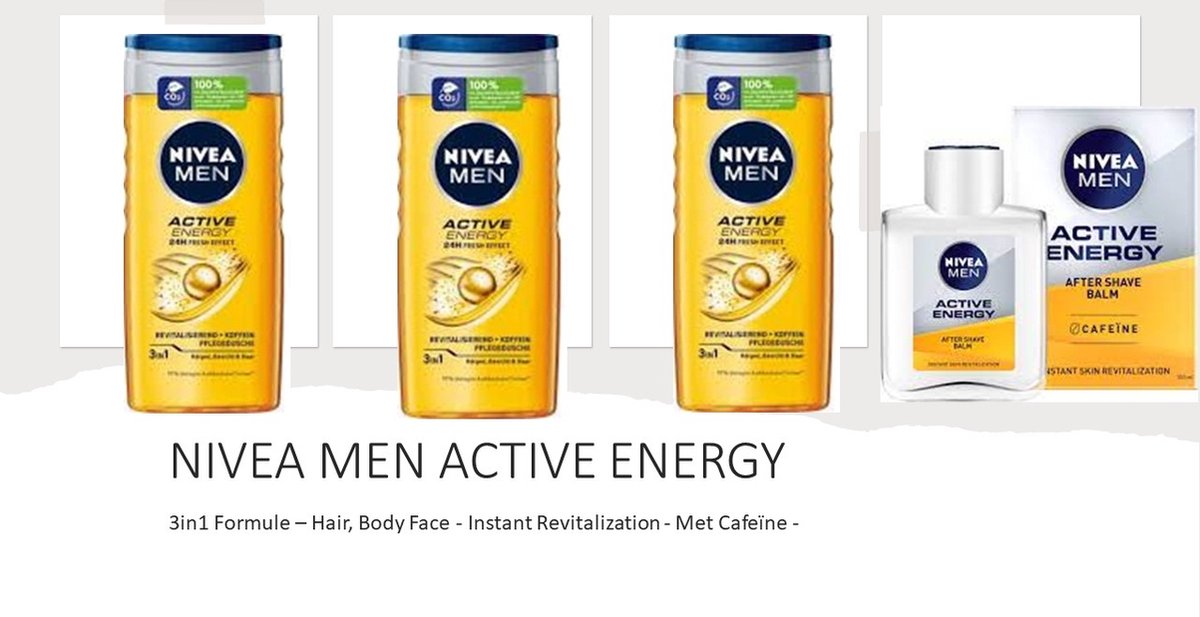 Goedkoopste NIVEA MEN - SET - Active Energy