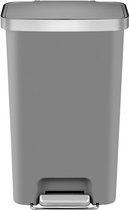 EKO - Hana pedaalemmer 45 ltr, EKO - Plastic - grijs