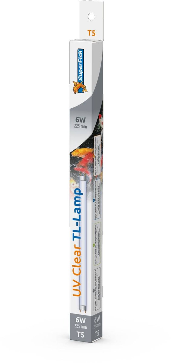 SuperFish UV TL- Lamp T5 6W 225MM