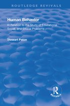 Routledge Revivals- Revival: Human Behavior (1921)