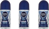 NIVEA Deo Roller - Cool Kick - 3 x 50 ml
