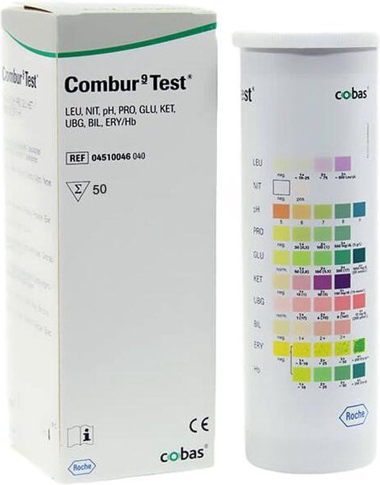 Combur 9 Test Strips - Roche