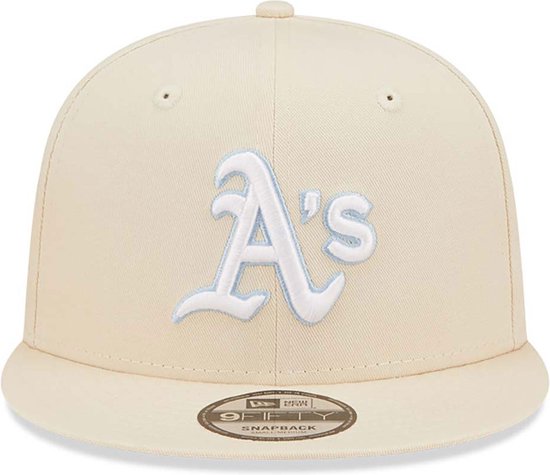Oakland Athletics Pastel Patch Cream 9FIFTY Snapback Cap