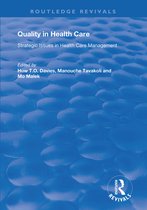 Routledge Revivals- Quality in Health Care