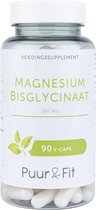 Magnesiumbisclycinaat 550mg - 90 V-caps - Puur & Fit