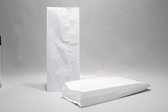 Zakken Papier Wit 20x7x42cm met zijvouw | inhoud 4kg Cellulose Papier 40grs (100 stuks)