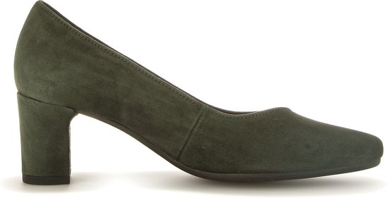Escarpins Carla Gourov - Cuir Vert/bronze, Talons Ouverts Pointus, Taille 40, Très Bon état