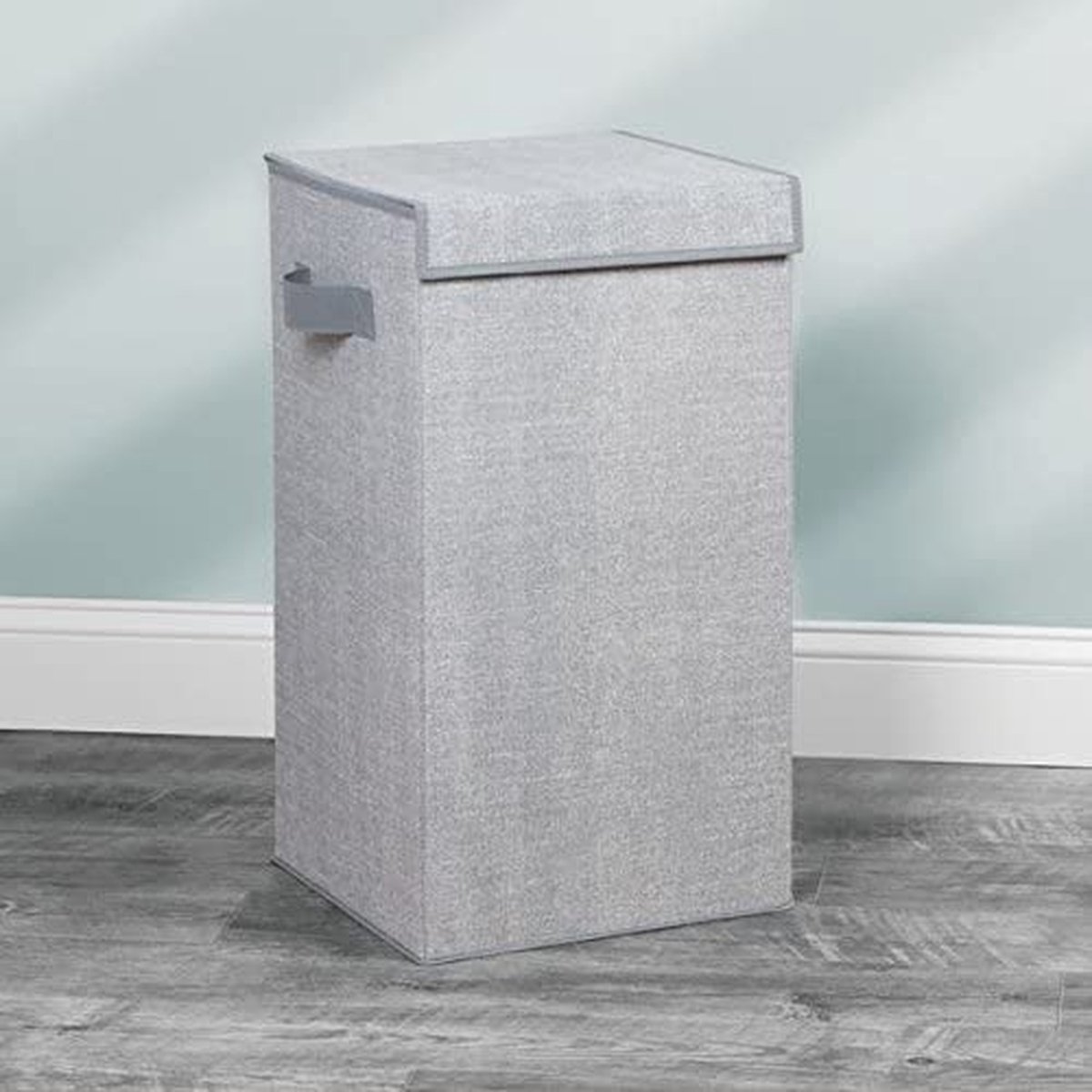 Wasmand - voor badkamer of slaapkamer - opvouwbaar/ook geschikt voor kinderen - grijs