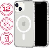 Tech21 Evo Clear - iPhone 14/iPhone 13 hoesje - Schokbestendig telefoonhoesje - Geschikt voor MagSafe - Transparant - 3,6 meter valbestendig