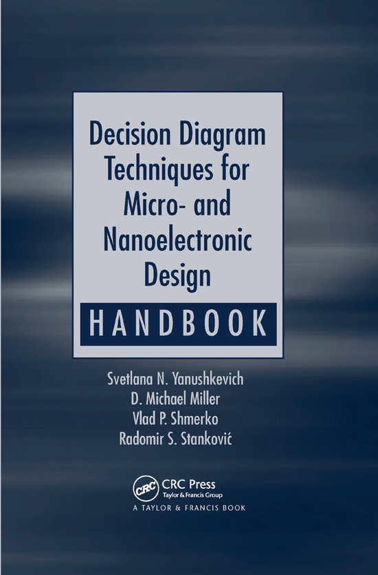 Decision Diagram Techniques for Micro- and Nanoelectronic De ... - cover