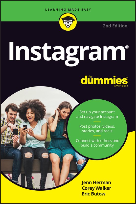 Instagram For Dummies - cover