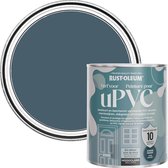Rust-Oleum Donkerblauw Hoogglans Verf voor PVC - Blauwdruk 750 ml