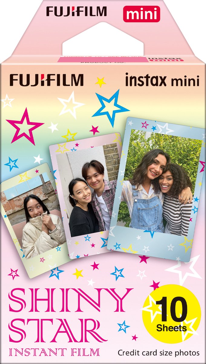 Fujifilm Instax Mini Colorfilm - Star - 10 stuks - Fujifilm