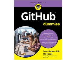 Omslag van GitHub For Dummies