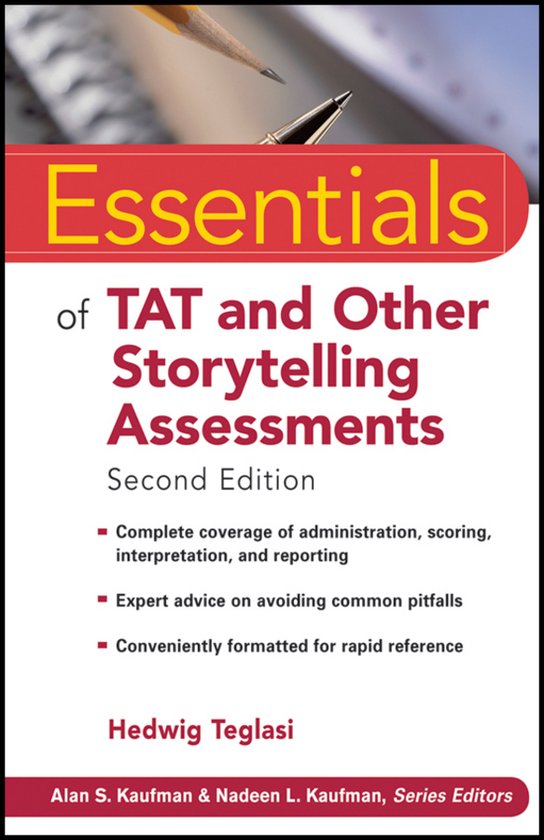 Essentials Of Tat And Other Storytelling Assessments - cover
